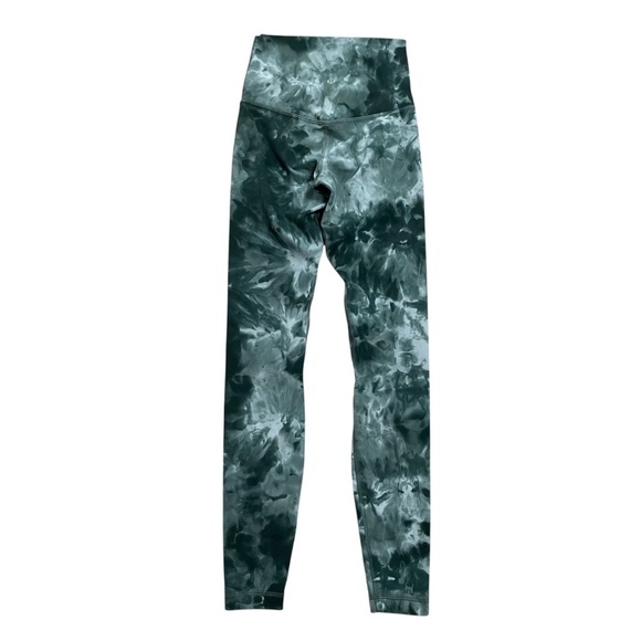 Lululemon Align High Rise Pant 28" Diamond Dye Starlight Spruce Green Size 2 - Picture 2 of 8